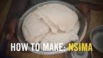 HOW TO MAKE: NSIMA (A traditional Malawi food)