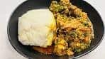 How to make nutritious Pounded Yam & Egusi Soup #pounded