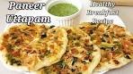 How To Make Paneer Uttapam | Sooji Uttapam | Rava ...