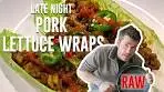 How to make PORK LETTUCE WRAPS