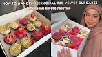 HOW TO MAKE RED VELVET CUPCAKES WITH CREAM ...