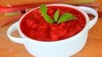 How-To Make Rhubarb Raspberry Sauce Kissed With Ginger