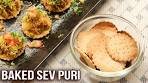 How To Make Sev Puri | Famous Street Food | Baked Sev Puri ...