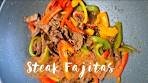 How to make some delicious STIR-FRY STEAK FAJITAS