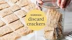 How to Make Sourdough Discard Crackers - Little Spoon Farm