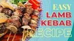 How to Make Spicy Lamb Kebabs and Yogurt Sauce at Home