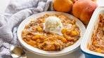 How to Make The Best Ever Peach Crisp | The Stay At Home ...