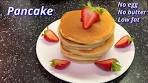 How to make the best low fat pancake (Low calories, no egg ...