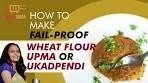 How to make ukadpendi | Atta Upma| Maharashtrian style ...