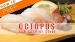 How to Prep Octopus (Raw Sashimi Style)【Sushi Chef Eye ...