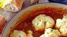 Hungarian Goulash (Gulyás) and Steamed Dumplings