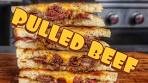 I GRILLED A FLANK STEAK LOW & SLOW - PULLED FLANK ...