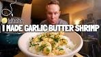 I made The Kitchn's Garlic Butter Baked Shrimp recipe 🧄🧈🦐