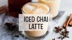 Ice Chai Tea Latte