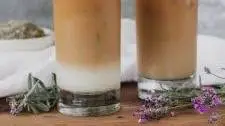 Iced Honey Lavender Lattes
