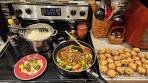 Impossible Meat and Vegetable Stir Fry with Rice Noodles ...
