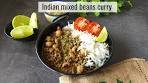 Indian mixed bean curry #beancurry #indiancurry #vegancurry