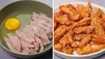 Instant Chicken Strips Recipe | Easy Chicken Snacks Recipe ...