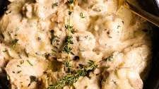 Instant Pot Creamy Mustard Herb Chicken