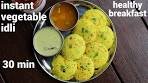 instant vegetable idli recipe | veg idli | सब्जी वाली रवा इडली ...