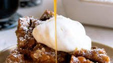 Irish Coffee Soda Bread Pudding