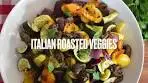 Italian Roasted Vegetables