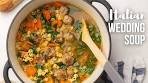 Italian Wedding Soup with homemade meatballs | The Recipe ...