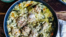 Italian Wedding Soup with Orzo