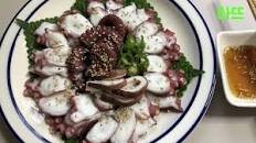 It's easy to make soft octopus sashimi! how to cook an octopus /