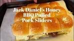 Jack Daniel's Honey BBQ Pork Sliders