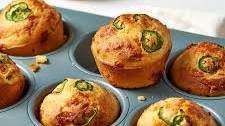 Jalapeño Cheddar Cornbread Muffins