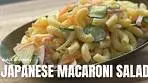 Japanese Macaroni Salad - A Quick & Easy Classic マカロニ ...
