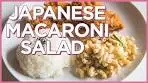 Japanese Macaroni Salad Recipe Using Kewpie Mayo