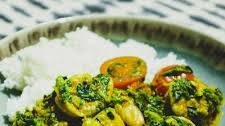Jheenga Palak - Shrimp & Spinach Curry