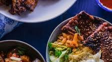 Kalbi Beef Bowl with Kimchi (Korean Short Ribs)
