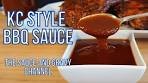 KC Style BBQ Sauce | Sweet Smoky and Spicy Barbecue ...