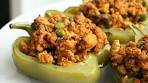 Keema Stuffed Peppers