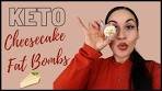 Keto Cheesecake Fat Bombs