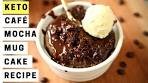 Keto Chocolate Coffee Mug Cake Recipe | ONLY 4 NET ...