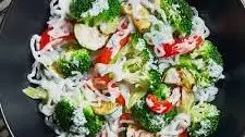Keto Shirataki Pasta Primavera