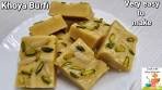 Khoya Burfi Recipe | Khoya Barfi | Diwali Special Sweet ...