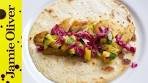 Kick-ass Fish tacos and Mango Salsa with DJ BBQ