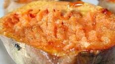 Kicked up Baked Sweet Potatoes