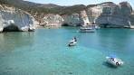 Kleftiko, Milos island 🇬🇷 | Aegean Sea, wind wave ...