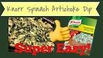 Knorr Spinach Artichoke Dip