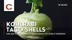 Kohlrabi Taco Shells | Chef Josh Tomson | Tips #shorts