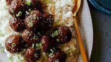 Korean BBQ Meatballs