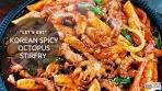 Korean Spicy Octopus Stir Fry (Easy & Delicious!)