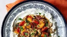 Labneh Dip with Roasted Peppers