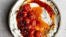 Labneh with Harissa Roasted Tomatoes